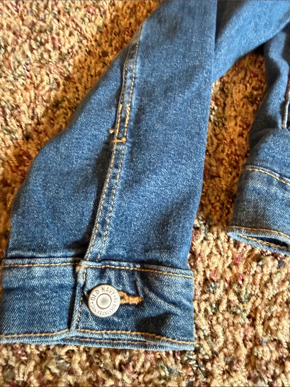 Old Navy Medium Blue Denim Jacket for Kids